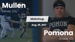 Matchup: Mullen  vs. Pomona  2017