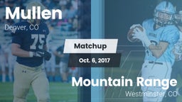 Matchup: Mullen  vs. Mountain Range  2017