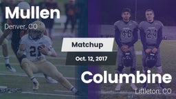 Matchup: Mullen  vs. Columbine  2017