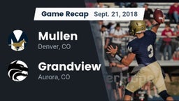Recap: Mullen  vs. Grandview  2018
