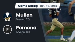 Recap: Mullen  vs. Pomona  2018
