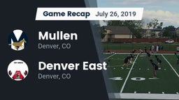 Recap: Mullen  vs. Denver East  2019