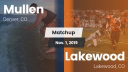 Matchup: Mullen  vs. Lakewood  2019