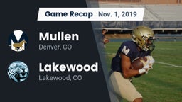 Recap: Mullen  vs. Lakewood  2019
