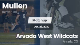 Matchup: Mullen  vs. Arvada West Wildcats 2020