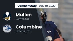 Recap: Mullen  vs. Columbine  2020