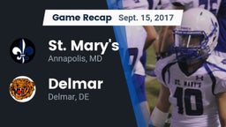 Recap: St. Mary's  vs. Delmar  2017