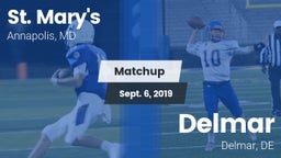 Matchup: St. Mary's High vs. Delmar  2019