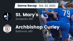 Recap: St. Mary's  vs. Archbishop Curley  2022