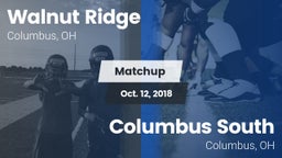 Matchup: Walnut Ridge High vs. Columbus South  2018