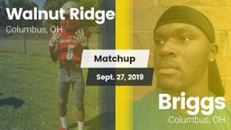 Matchup: Walnut Ridge High vs. Briggs  2019