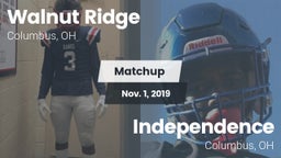 Matchup: Walnut Ridge High vs. Independence  2019