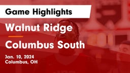 Walnut Ridge  vs Columbus South  Game Highlights - Jan. 10, 2024