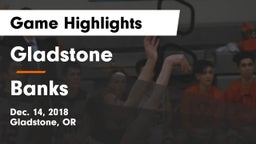 Gladstone  vs Banks  Game Highlights - Dec. 14, 2018