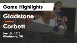 Gladstone  vs Corbett  Game Highlights - Jan. 24, 2020