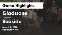 Gladstone  vs Seaside  Game Highlights - March 7, 2020