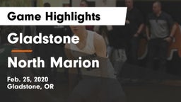 Gladstone  vs North Marion  Game Highlights - Feb. 25, 2020
