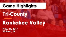 Tri-County  vs Kankakee Valley  Game Highlights - Nov. 21, 2017