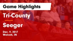 Tri-County  vs Seeger  Game Highlights - Dec. 9, 2017