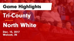 Tri-County  vs North White  Game Highlights - Dec. 15, 2017