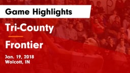 Tri-County  vs Frontier  Game Highlights - Jan. 19, 2018