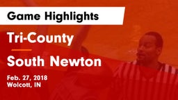 Tri-County  vs South Newton  Game Highlights - Feb. 27, 2018
