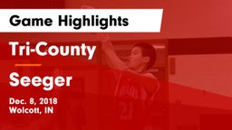 Tri-County  vs Seeger  Game Highlights - Dec. 8, 2018