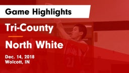 Tri-County  vs North White  Game Highlights - Dec. 14, 2018