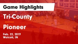 Tri-County  vs Pioneer  Game Highlights - Feb. 22, 2019