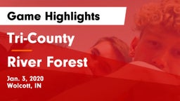 Tri-County  vs River Forest  Game Highlights - Jan. 3, 2020
