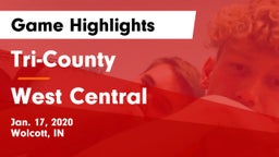 Tri-County  vs West Central  Game Highlights - Jan. 17, 2020