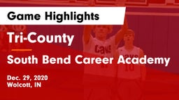 Tri-County  vs South Bend Career Academy Game Highlights - Dec. 29, 2020