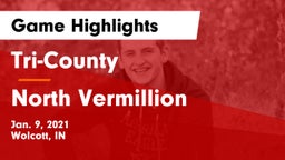 Tri-County  vs North Vermillion  Game Highlights - Jan. 9, 2021