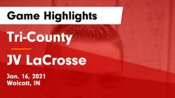 Tri-County  vs JV LaCrosse Game Highlights - Jan. 16, 2021
