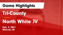 Tri-County  vs North White JV Game Highlights - Feb. 9, 2021