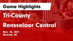 Tri-County  vs Rensselaer Central  Game Highlights - Nov. 26, 2021