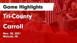 Tri-County  vs Carroll  Game Highlights - Nov. 30, 2021