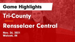 Tri-County  vs Rensselaer Central  Game Highlights - Nov. 26, 2021