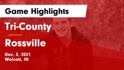 Tri-County  vs Rossville  Game Highlights - Dec. 3, 2021