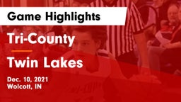 Tri-County  vs Twin Lakes  Game Highlights - Dec. 10, 2021