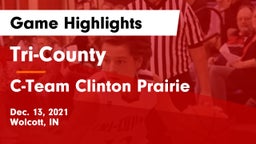 Tri-County  vs C-Team Clinton Prairie Game Highlights - Dec. 13, 2021