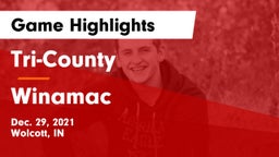 Tri-County  vs Winamac Game Highlights - Dec. 29, 2021