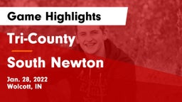 Tri-County  vs South Newton Game Highlights - Jan. 28, 2022