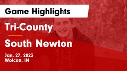 Tri-County  vs South Newton Game Highlights - Jan. 27, 2023