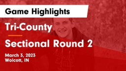 Tri-County  vs Sectional Round 2 Game Highlights - March 3, 2023