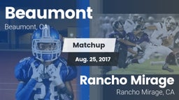 Matchup: Beaumont  vs. Rancho Mirage  2017