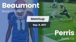 Matchup: Beaumont  vs. Perris  2017