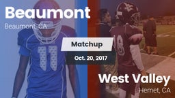 Matchup: Beaumont  vs. West Valley  2017