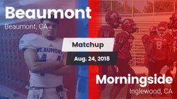 Matchup: Beaumont  vs. Morningside  2018