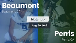 Matchup: Beaumont  vs. Perris  2018
